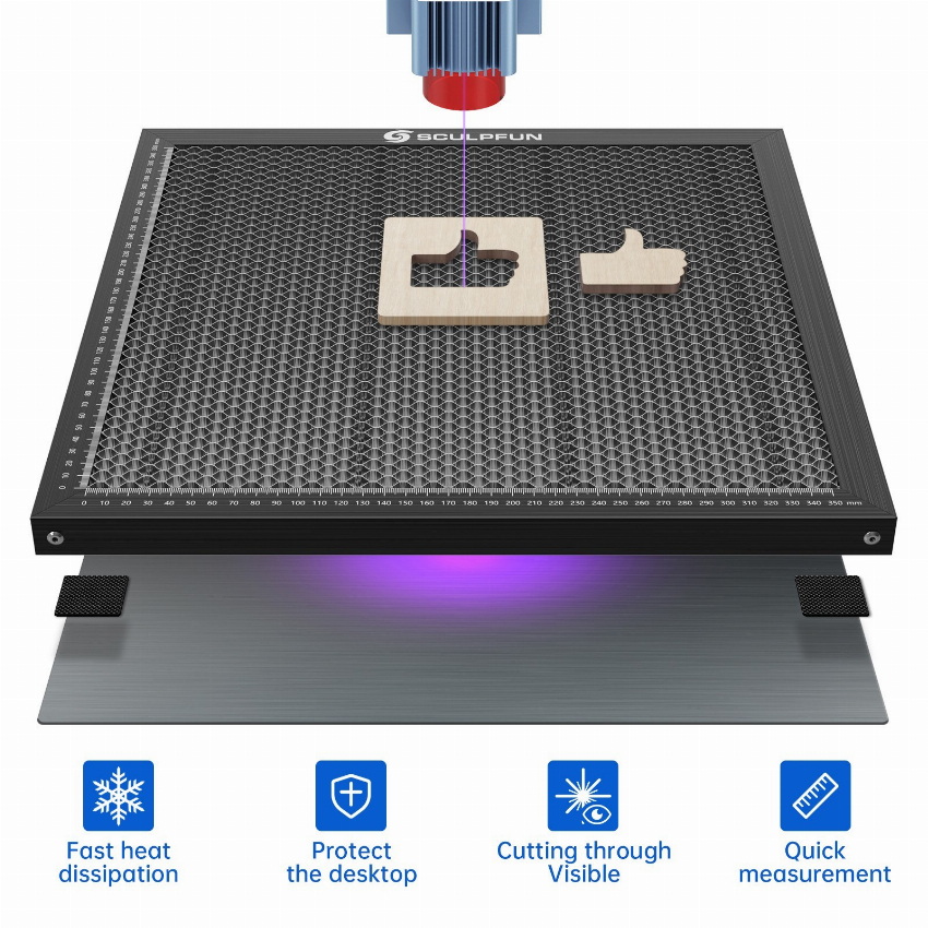 Discount code for Warehouse 54% discount 42 23 SCULPFUN Laser Cutting Honeycomb Working Table Board free shipping at Cafago