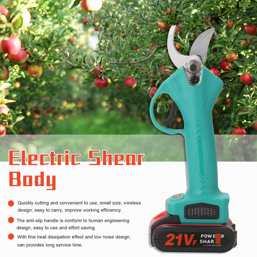 Discount code for Warehouse 62% discount 42 29 KKmoon 21V Cordless Electric Pruner Pruning Shear free shipping at Cafago