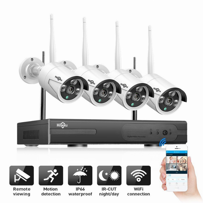 Discount code for Warehouse 71% discount 132 47 3MP Wireless Security Camera System at Cafago