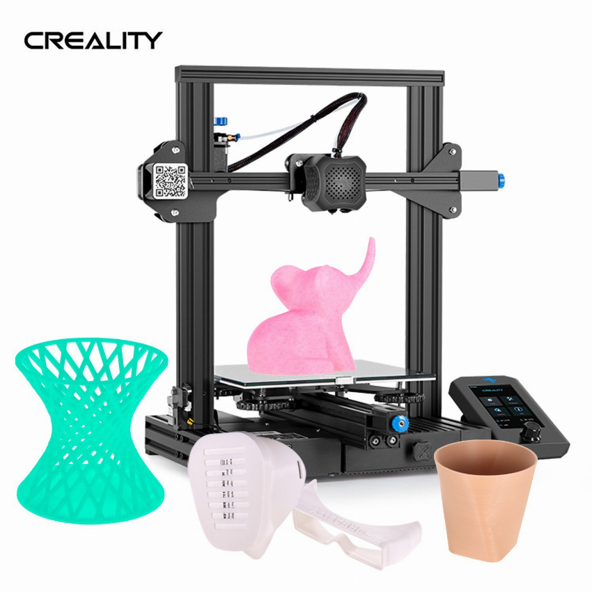 Discount code for Warehouse 71% discount 199 99 Creality 3D Ender-3 V2 3D Printer Kit free shipping at Cafago