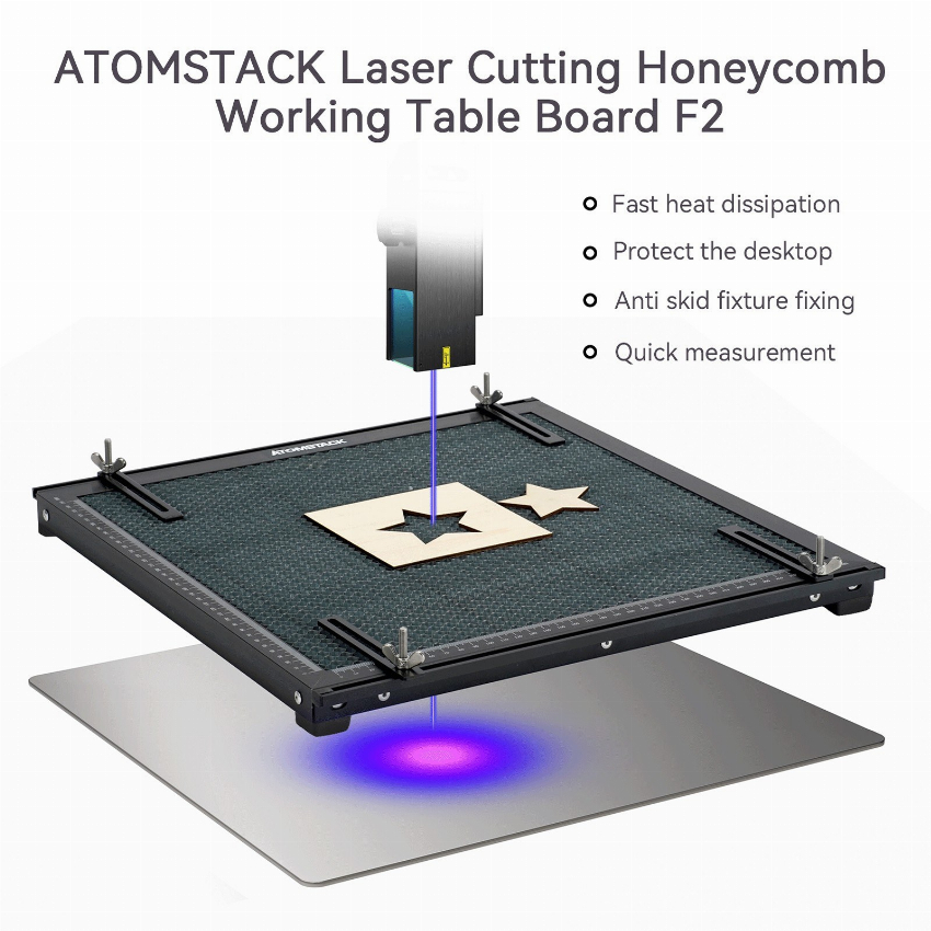 Discount code for Warehouse 80% discount 60 47 OMSTACK F2 Laser Cutting Honeycomb Working Table at Cafago