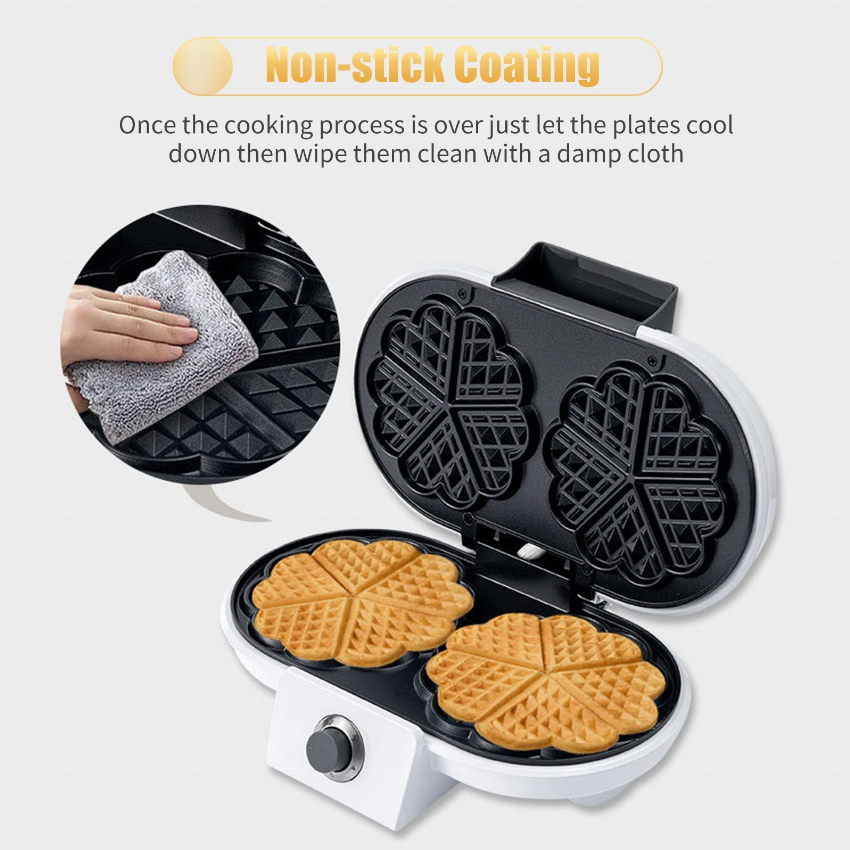 Discount code for Warehouse Clearance 70% discount 26 89 1000W Waffle Maker with Non-Stick Plate free shipping at Cafago