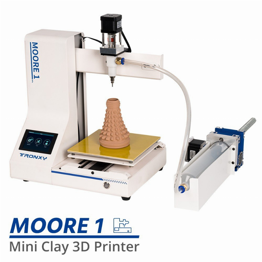 Discount code for Warehouse 25% discount 353 39 Tronxy Moore 1 Clay 3D Printer free shipping at Cafago