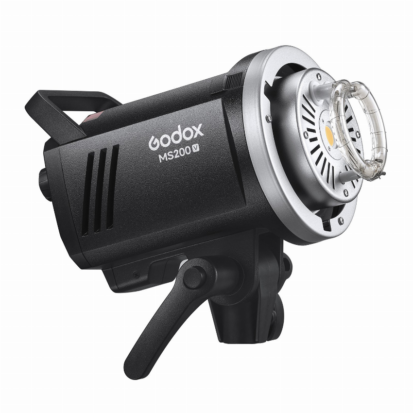 Discount code for Warehouse 29% discount 89 99 Godox MS200-V Upgraded Studio Flash Light with 10W LED Modeling Lamp free shipping at Cafago