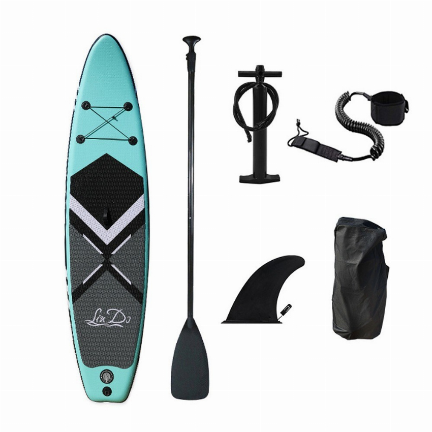 Discount code for Warehouse 34% discount 152 99 3 2m Inflatable Stand-up Paddle Board Surfboard free shipping at Cafago
