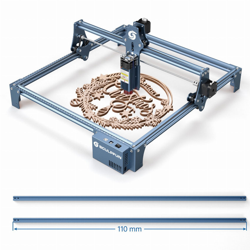 Discount code for Warehouse 35% discount 195 99 SCULPFUN S9 5 5W Laser Engraver with Y-axis Extension Kit free shipping at Cafago