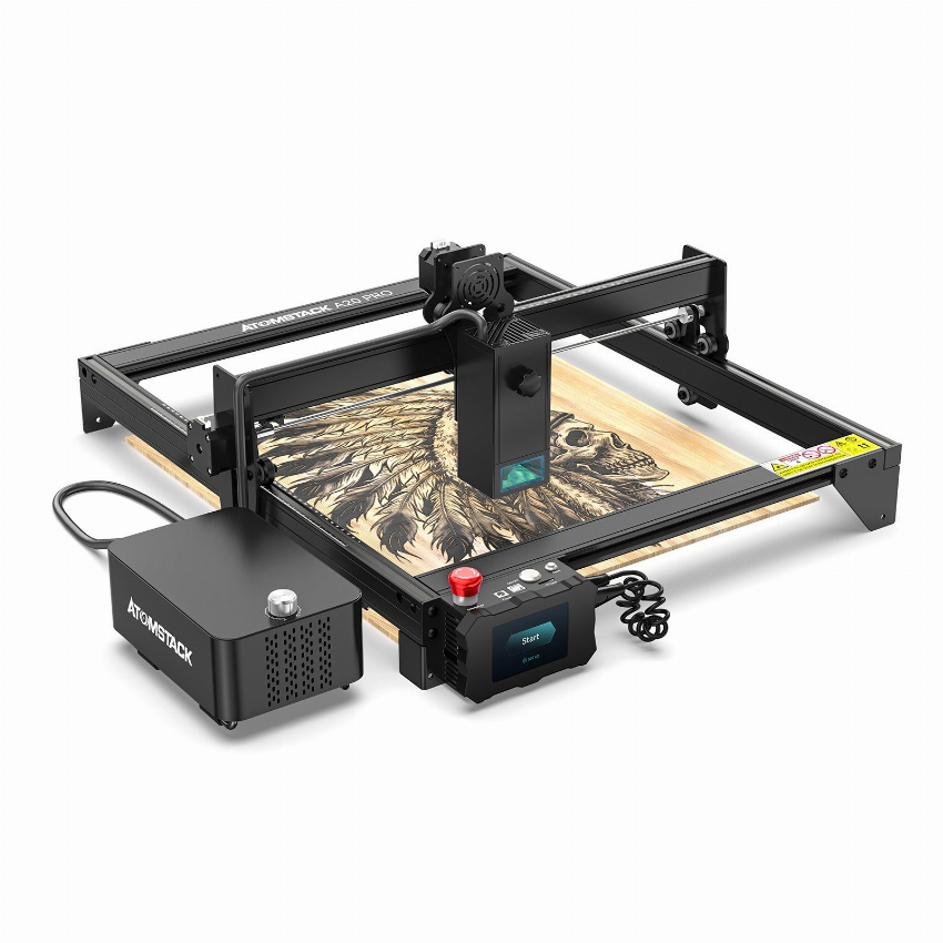 Discount code for Warehouse 41% discount 595 19 OMSTACK A20 Pro 20W Laser Engraving Cutting Machine free shipping at Cafago