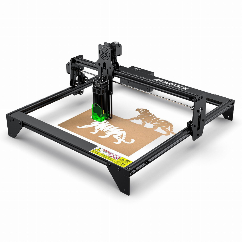 Discount code for Warehouse 45% discount 105 99 OMSTACK Refurbished A5 5W Laser Engraver free shipping at Cafago
