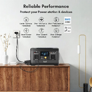 Discount code for Warehouse 48% discount 434 89 Flashfish P63 Portable Power Station 500W P Battery free shipping at Cafago