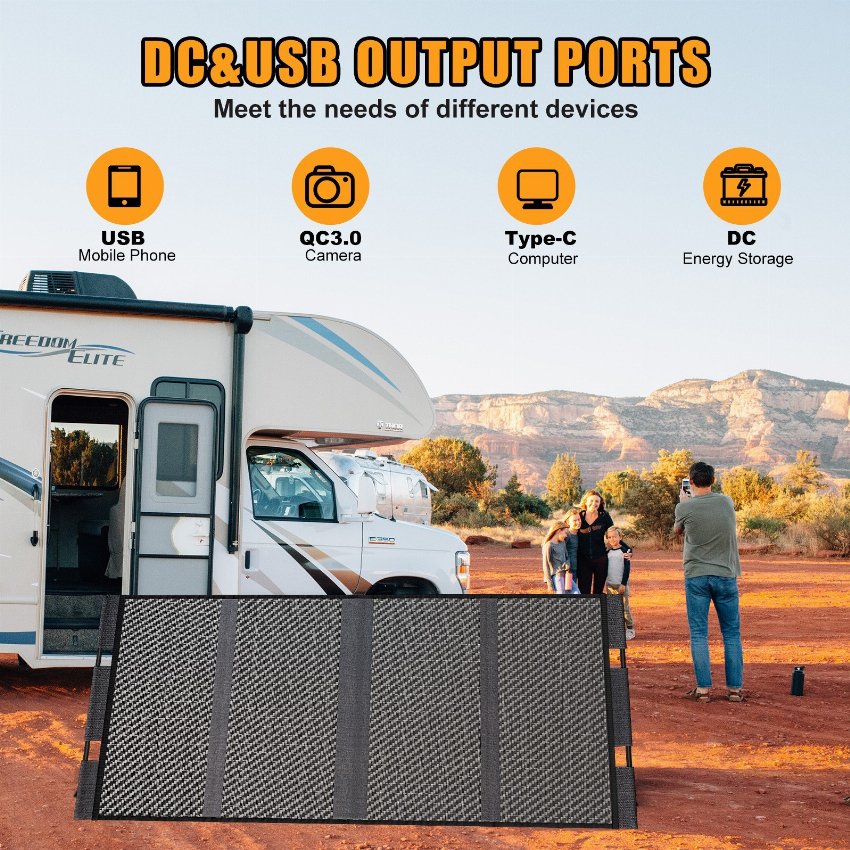 Discount code for Warehouse 52% discount 159 00 Foursun 100W Portable Solar Panel free shipping at Cafago