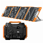 Discount code for Warehouse 52% discount 633 59 Flashfish A501 500W Power Station 18V 100W Solar Panel free shipping at Cafago