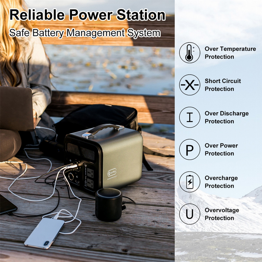 Discount code for Warehouse 54% discount 489 59 Flashfish 550 Portable Power Station 600W Battery free shipping at Cafago