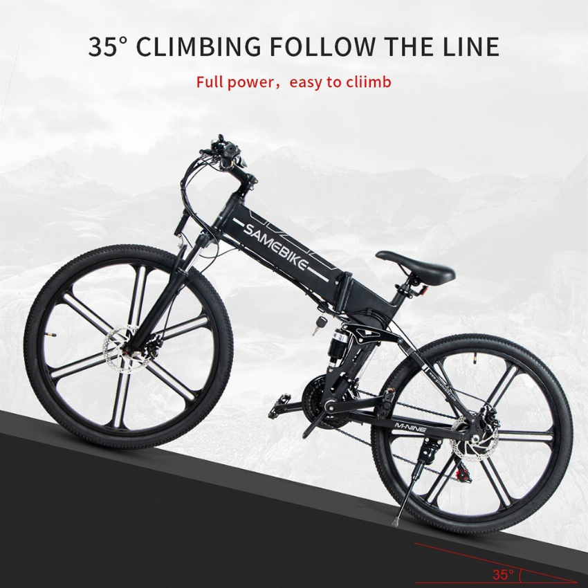 Discount code for Warehouse 54% discount 889 99 Samebike LO26-II Folding Electric Bike free shipping at Cafago