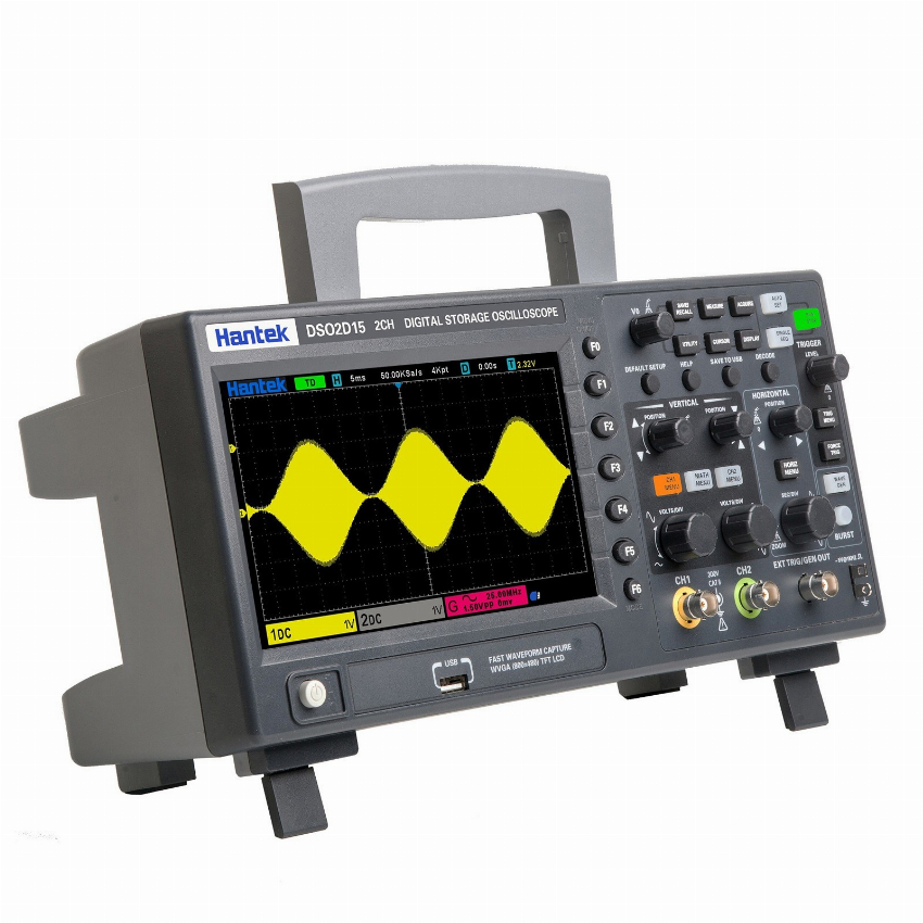 Discount code for Warehouse 56% discount 220 79 Hantek DSO2D15 Digital Oscilloscope Meter free shipping at Cafago