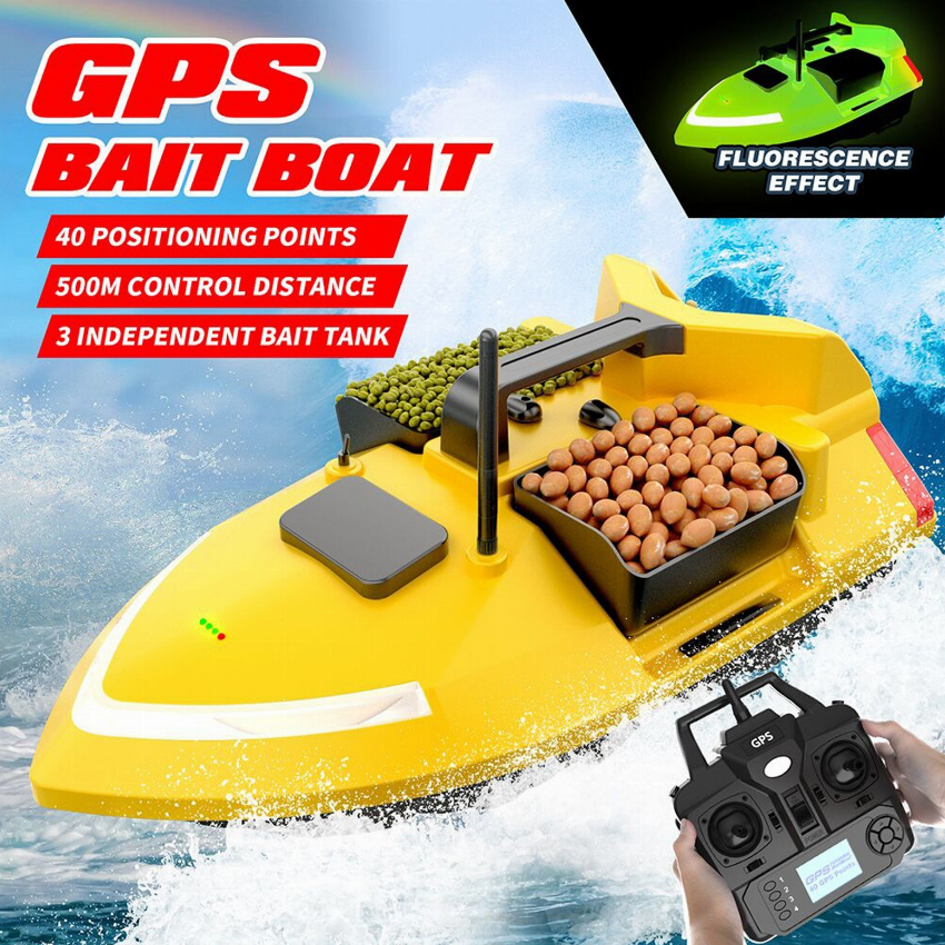 Discount code for Warehouse 58% discount 109 99 GPS Self-Illuminating Fishing Bait Boat at Cafago