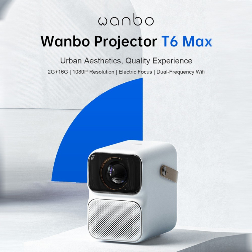 Discount code for Warehouse 59% discount 239 00 New Global Version Wanbo T6 MAX Smart Projector free shipping at Cafago