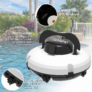 Discount code for Warehouse 61% discount 119 99 KOSGHO Cordless Robotic Pool Cleaner free shipping at Cafago