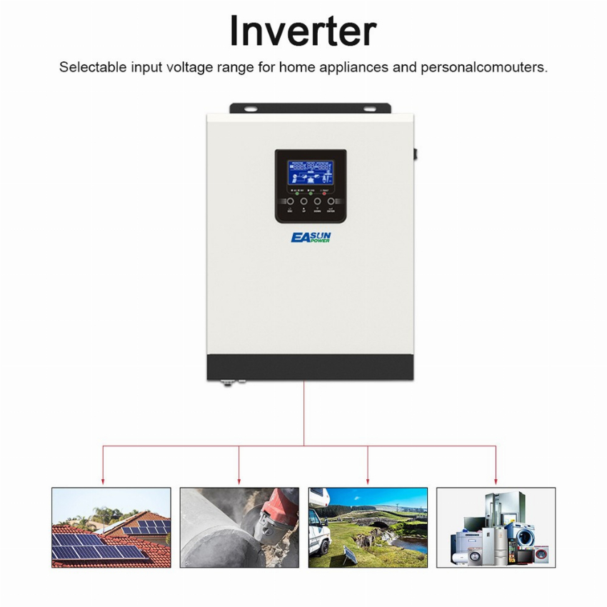 Discount code for Warehouse 61% discount 213 89 3000VA 2400W MPPT Solar Inverter free shipping at Cafago