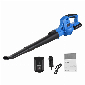 Discount code for Warehouse 62% discount 40 89 20V Cordless Electric Leaf Blower free shipping at Cafago