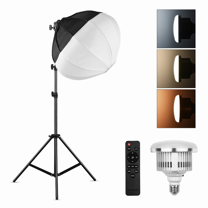 Discount code for Warehouse 63% discount 49 99 Photography Lantern Softbox Lighting Kit at Cafago