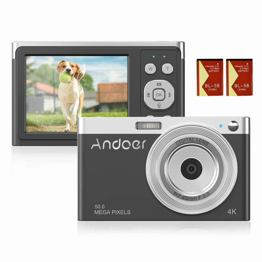 Discount code for Warehouse 64% discount 27 99 Andoer Compact 4K Digital Camera at Cafago