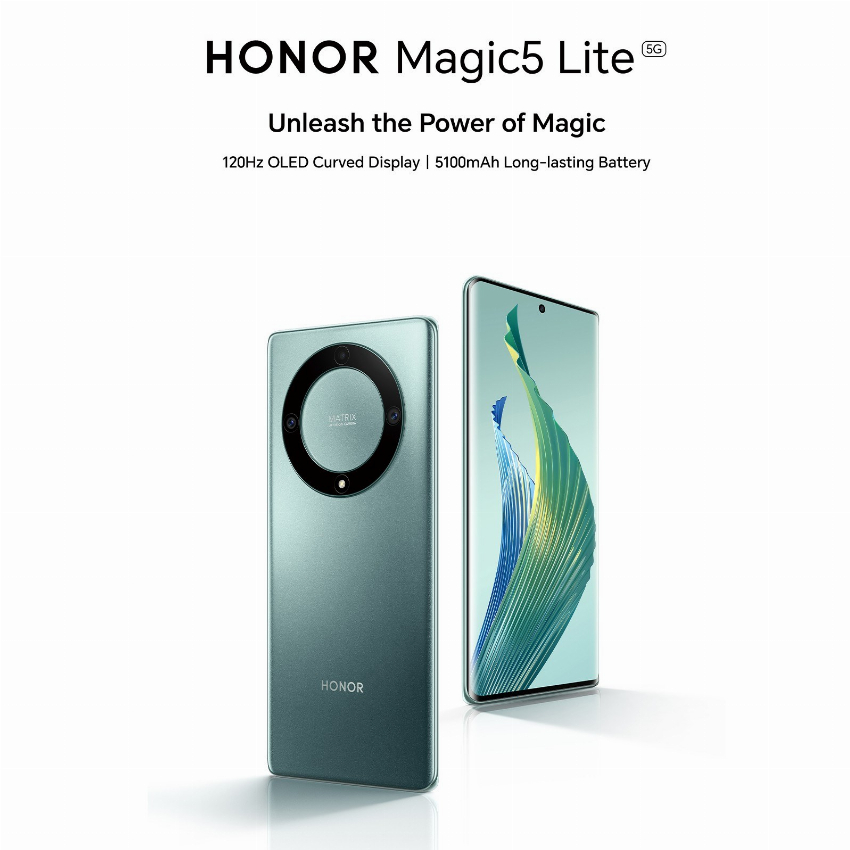Discount code for Warehouse 65% discount 278 99 HONOR Magic5 Lite Smartphone free shipping at Cafago