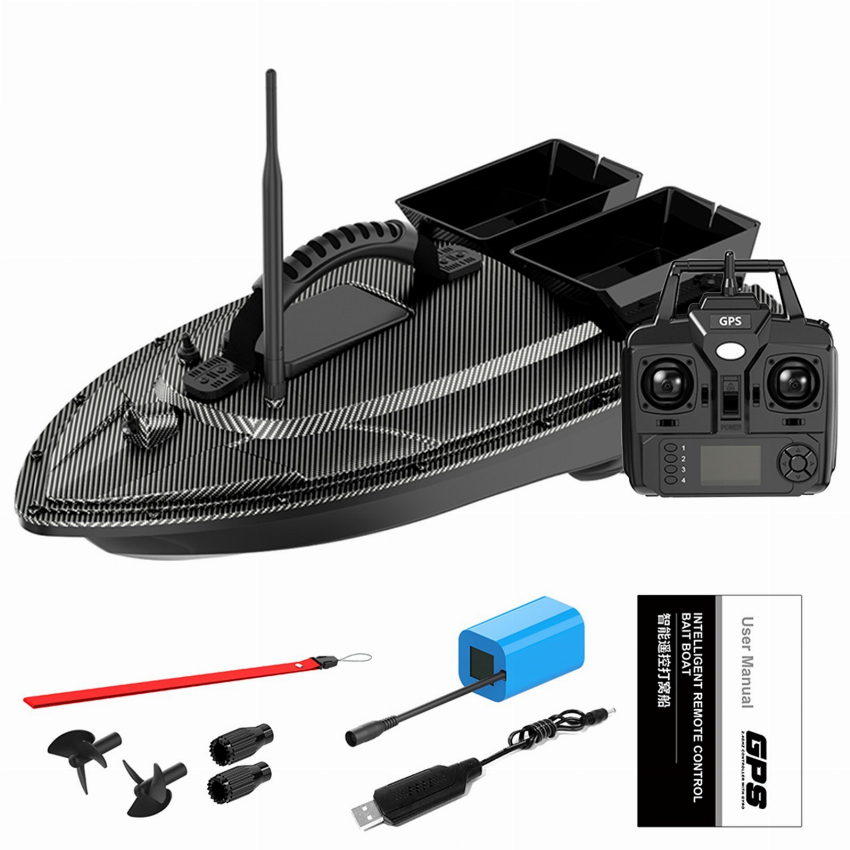 Discount code for Warehouse 66% discount 103 99 RC Bait Boat 500 Meters GPS 40 Point Positioning at Cafago