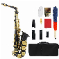 Discount code for Warehouse 67% discount 167 39 Brass Engraved Eb E-Flat Alto Saxophone Sax with Case free shipping at Cafago