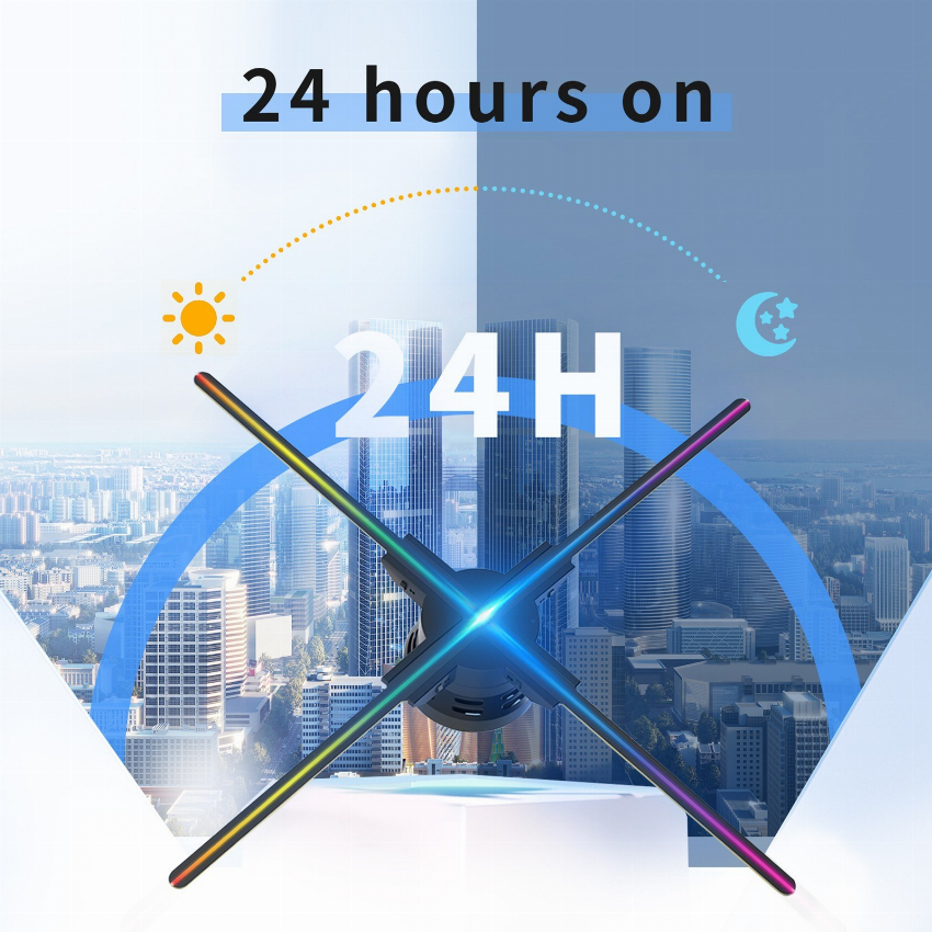 Discount code for Warehouse 68% discount 148 79 F60 3D Hologram Projector Advertising Display Fan free shipping at Cafago