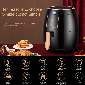 Discount code for Warehouse 71% discount 48 39 Air Fryer 5 5L Household Large Capacity 1300W Big Firepower Timing Touch Screen LCD Electric Air Fryer with Bakeware free shipping at Cafago