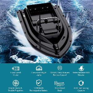 Discount code for Warehouse 71% discount 59 99 Wireless Remote Control Fishing Bait Boat at Cafago