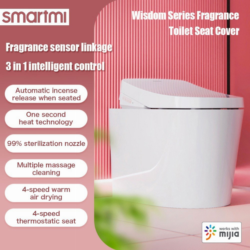 Discount code for Warehouse 72% discount 249 00 Smartmi Wisdom Series Fragrance Toilet Seat free shipping at Cafago