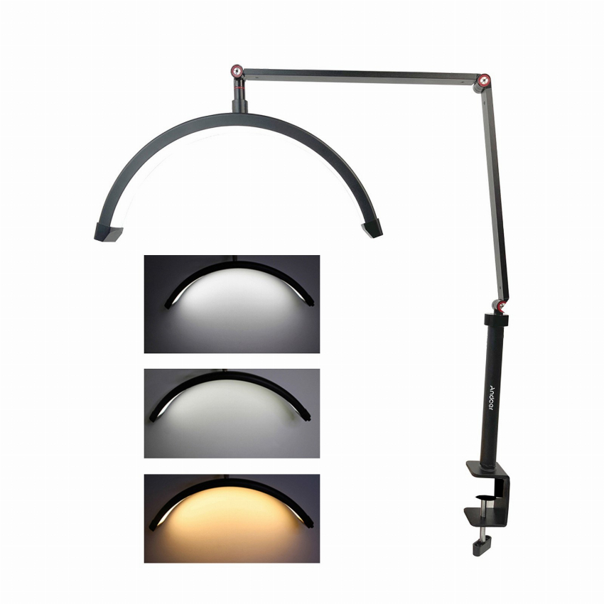 Discount code for Warehouse 73% discount 35 99 Andoer HD-M3X Desktop LED Video Light at Cafago