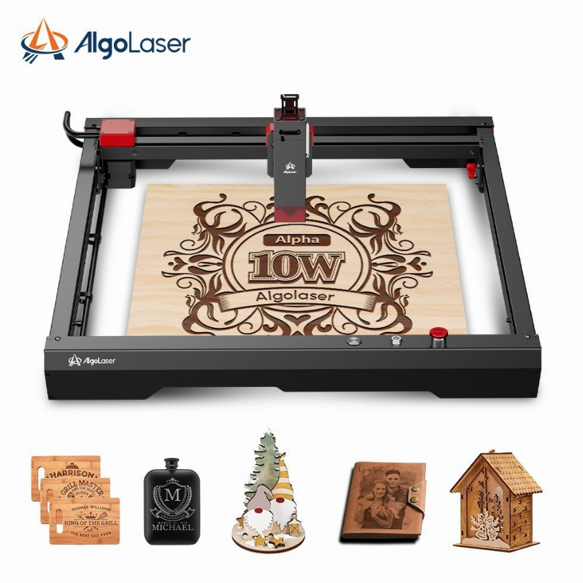 Discount code for Code 309 Algolaser Alpha 10W Laser Engraver free shipping at Cafago