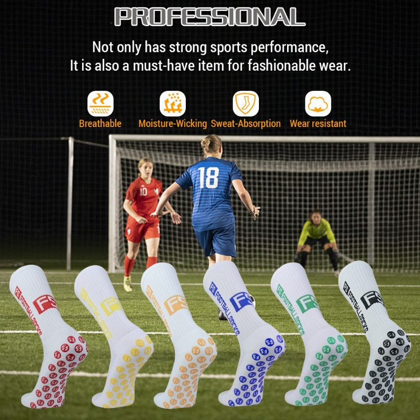 Discount code for 3 59 Football Socks Running Socks Anti Slip free shipping at Cafago