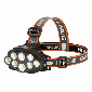 Discount code for New Arrival 32% discount 12 39 8LED Battery Display Headlamp Outdoor Camping free shipping at Cafago