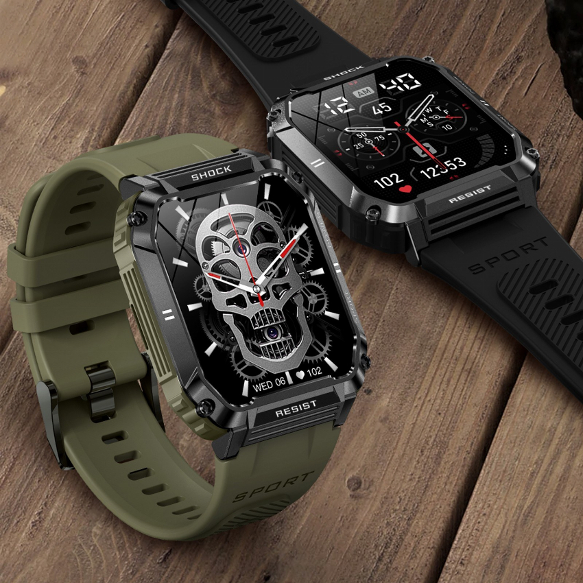 Discount code for New Arrival 43% discount 28 29 T3 1 95in outdoor Smartwatch free shipping at Cafago