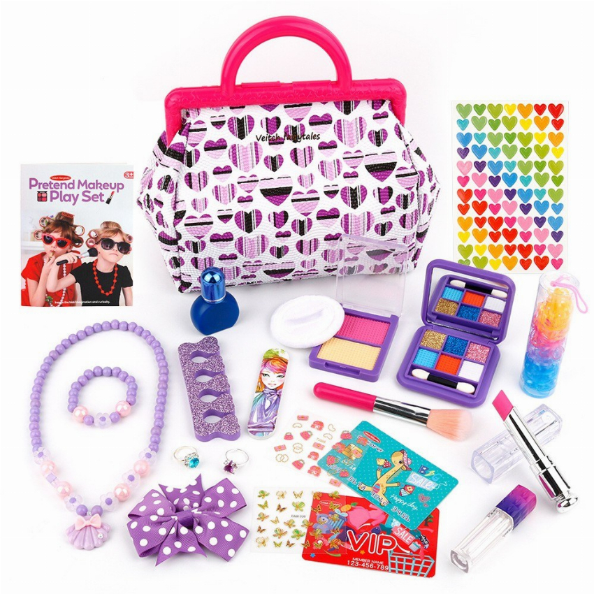 Discount code for New Arrival 54% discount 18 23 Kids Makeup toy Kit Birthday Gift free shipping at Cafago