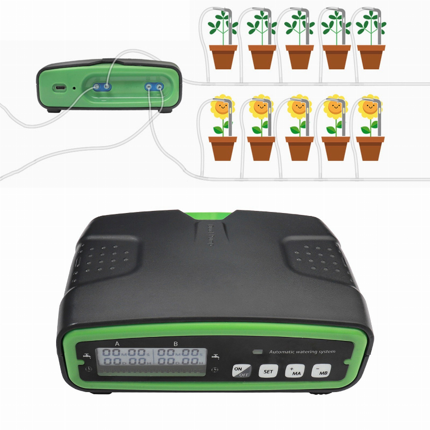 Discount code for New Arrival 54% discount 27 89 Automatic Double Pump Watering System free shipping at Cafago