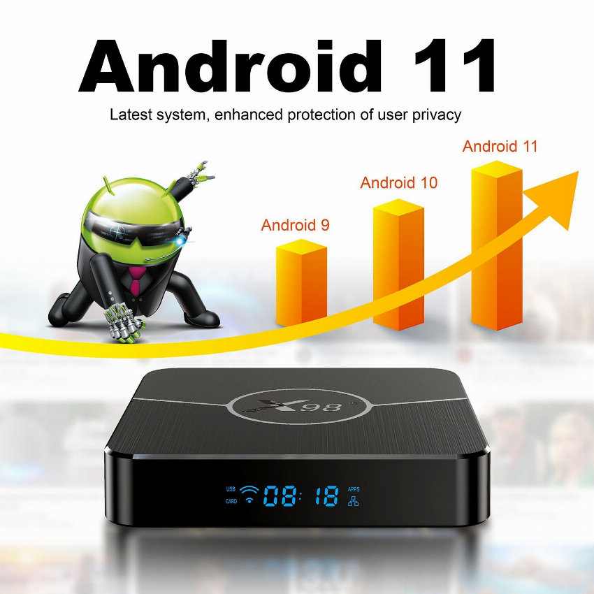 Discount code for New Arrival 59% discount 40 31 X98 Plus Set-top Box free shipping at Cafago