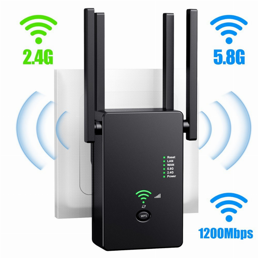 Discount code for New Arrival 62% discount 18 23 1200mbps Wifi Amplifier Repeater free shipping at Cafago