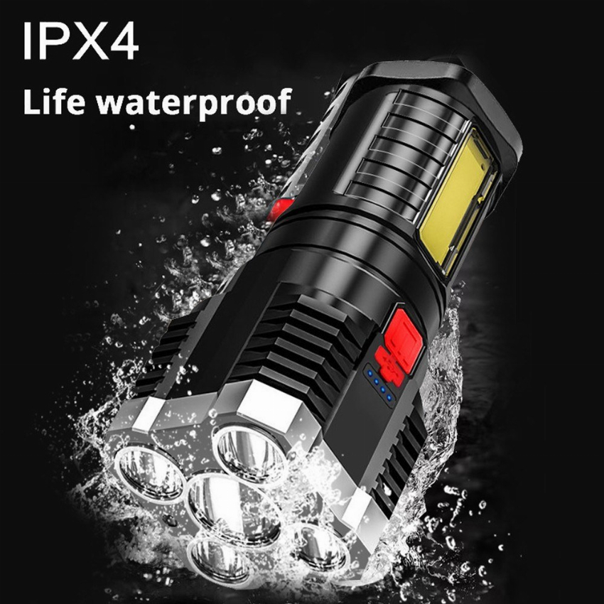 Discount code for New Arrival 62% discount 9 99 5 LED Flashlight Portable High Lumen Work Light free shipping at Cafago