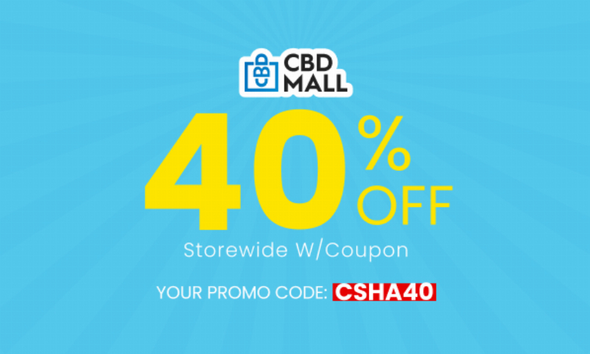 Discount code for 40% discount Everything at CBD Mall