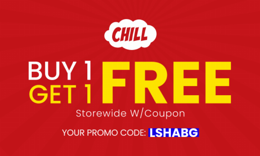 Discount code for Buy 1 Get 1 Free at Chillclouds