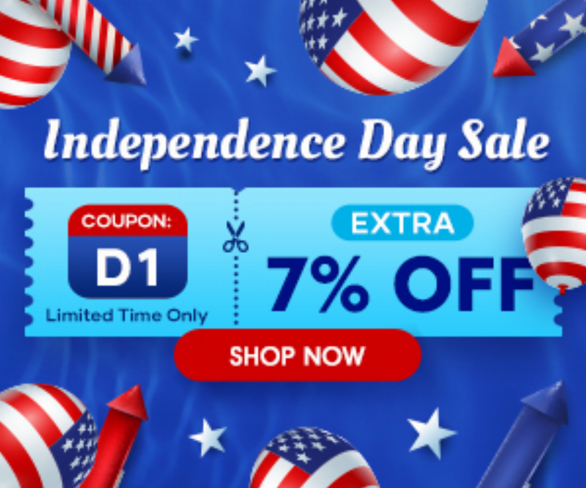 Discount code for Independence Day Sale Coupon-CL at Clatterans