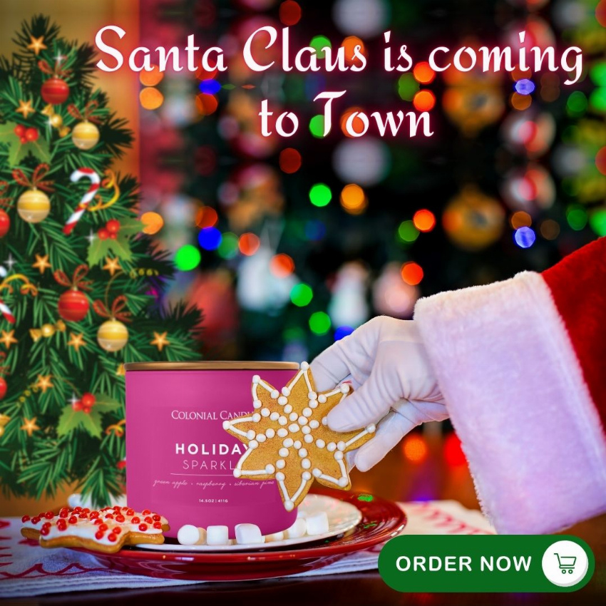 Discount code for 12 Holiday Candle Gifts to Fill Your Home with Festive Fragrances at Colonial Candle