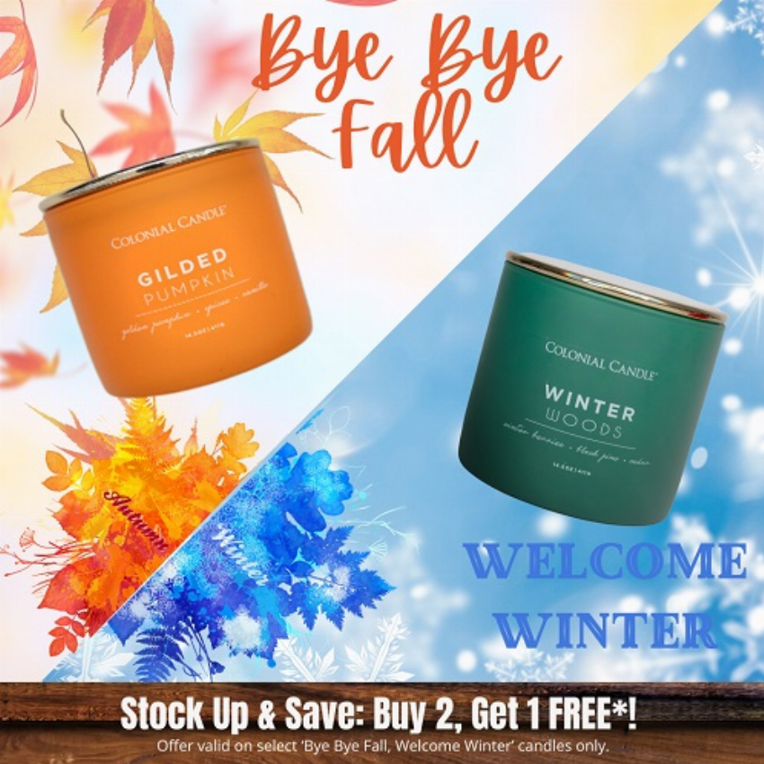 Discount code for Buy 2 Get 1 EE at Colonial Candle