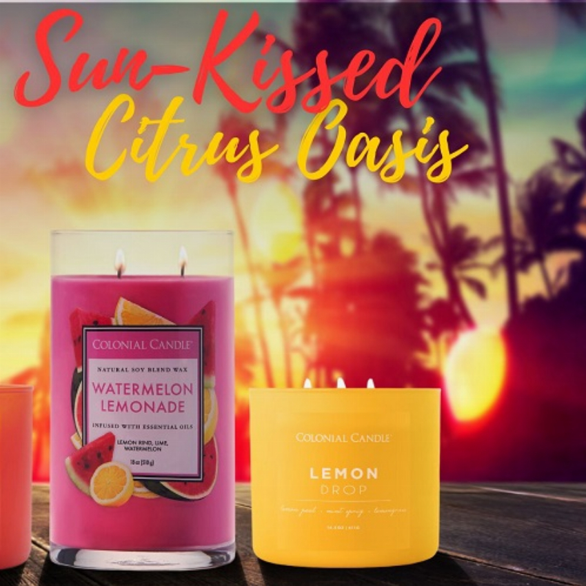 Discount code for Summer Scents on Sale at Colonial Candle