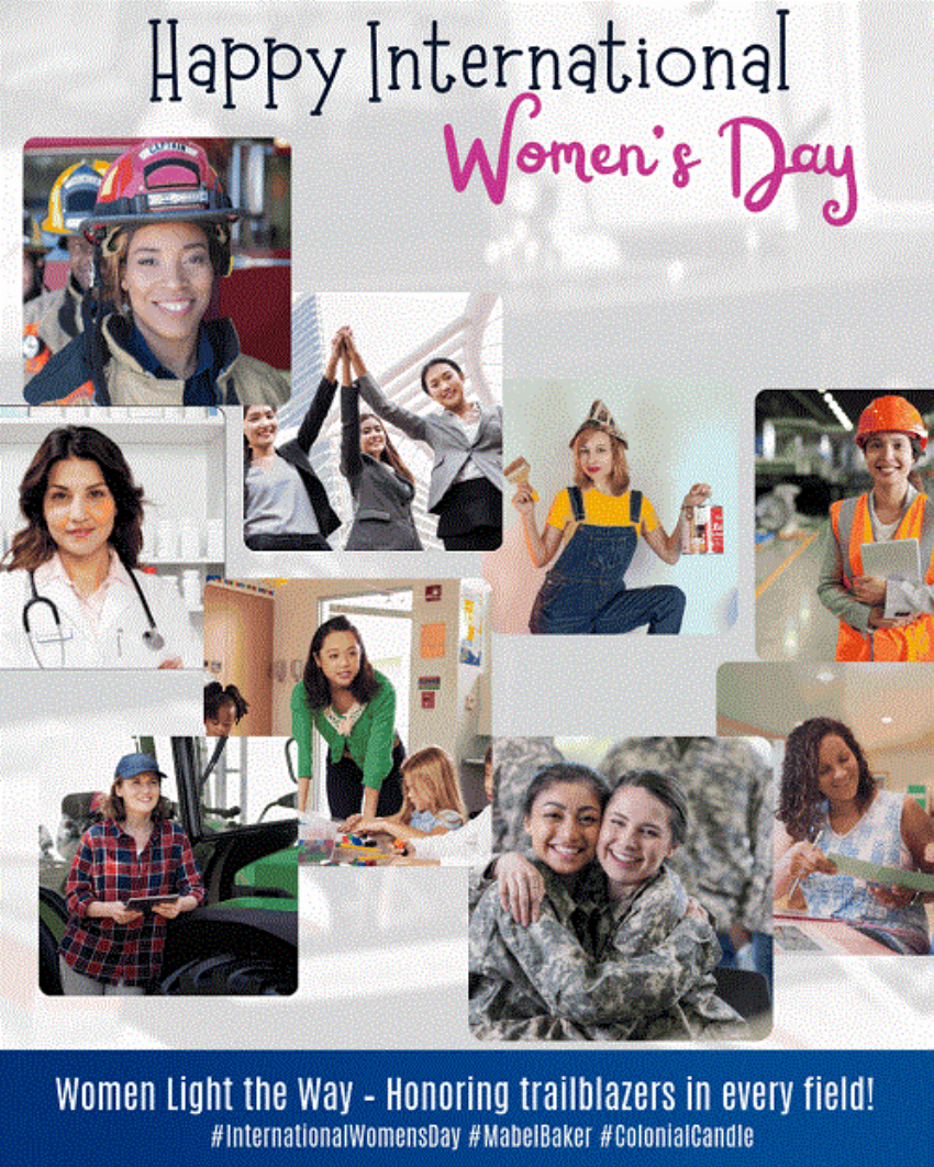 Discount code for Women Inspire Women Achieve Women Shine Free Shipping This Weekend Only at Colonial Candle