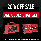 Discount code for 20% discount Sale of Golf Cart Chargers at Craftsman Golf
